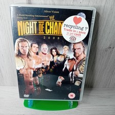 NIGHT OF CHAMPIONS 2008 WWE DVD - RARE RETRO MOVIE