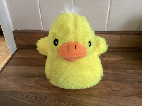Bright yellow chick fluffy - yellow,
