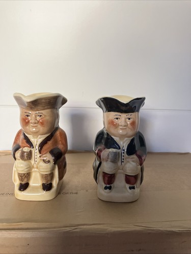 Pair inch toby jugs by - toby,