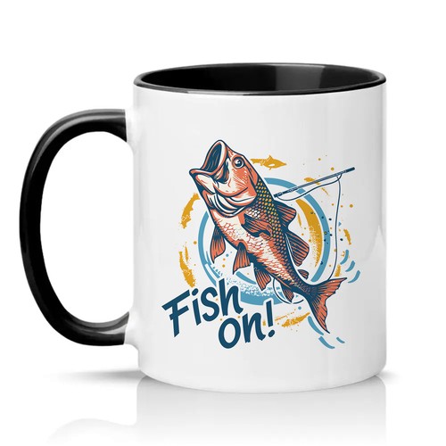 Fish mens 11oz - fish,