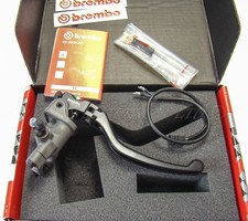 BREMBO 19RCS Radial Brake Master Cylinder, Folding Lever, 19mm 18 & 20 Ratio