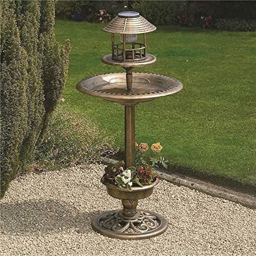 Bird bath feeder - &, traditional