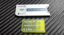 1GB Memory Stick Pro Duo Card