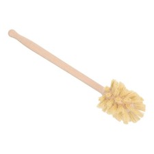 Compact Wooden Toilet Brush