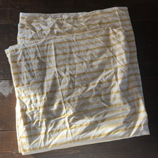 Ikea Alvine Band Duvet Cover Yellow Stripe Full