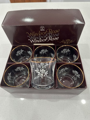 Windsor rose dema glass - windsor,