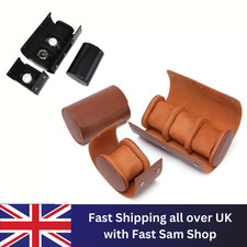 Travel Leather 1/2/3 Slot Watch Storage Box Watch Bag Watch Roll Display Case UK