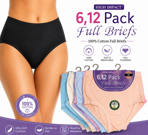 Pack ladies briefs maxi - ladies,
