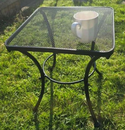 Industrial garden table - industrial,