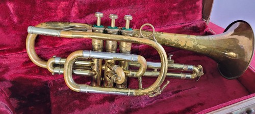 Antique besson cornet - cornet, brevete