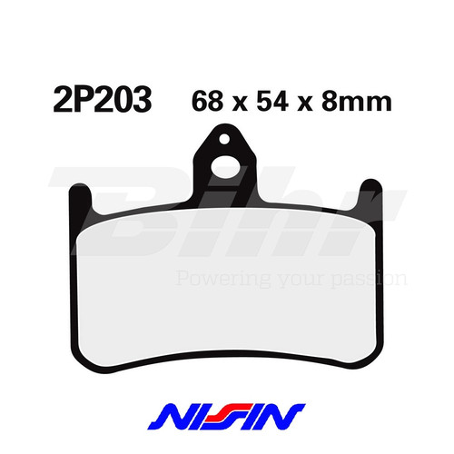 Nissin 2p203st front brake - 2p203st,