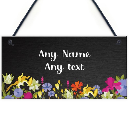Garden signs and - plaques, for