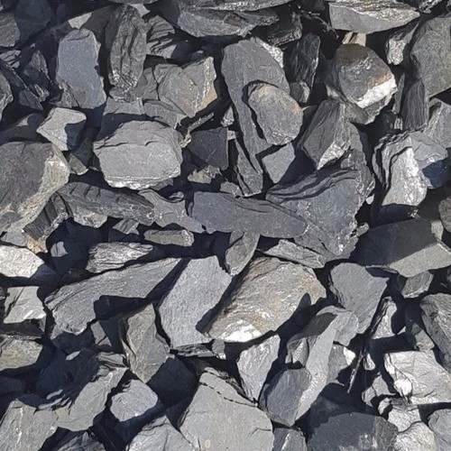 40mm black slate chippings - black,
