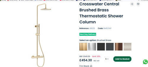 Crosswater central exposed - crosswater,