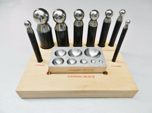 Dapping punch set - 8, punches