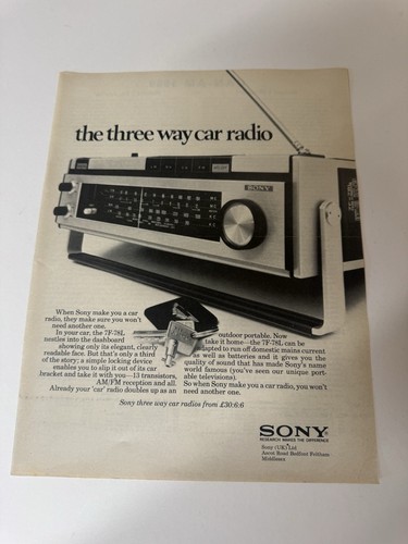 Original vintage 1969 sony - 1969,