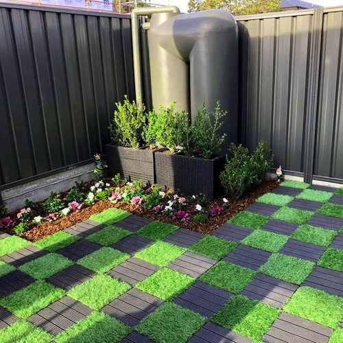 Interlocking deck tile - deck,