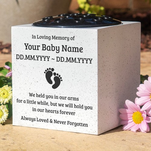 Personalised baby memorial - baby,