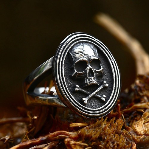 Skull crossbones signet - crossbones,