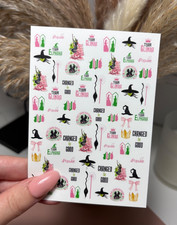Wicked - For Good, Nail Decals