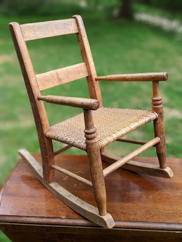 Vintage handmade solid - 21", oak