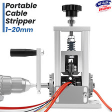 Manual & Electric Wire Stripping Machine Cable Stripper Scrap Copper Cutter Tool