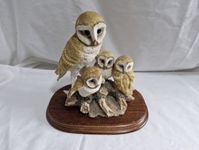 Leonardo Nature Studies Owl Family Figurine
