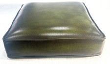 Chesterfield Antqiue Green leather cushions TOP QUALITY HAND MADE IN ENGLAND