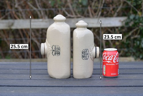 Vintage stoneware salt - 2x,