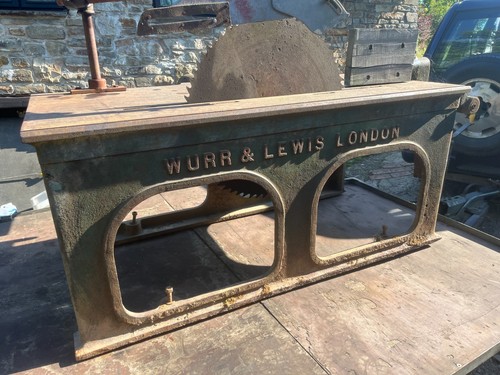 Large antique industrial cast - large,