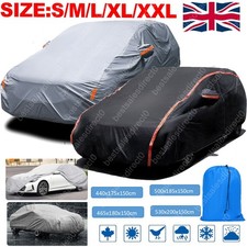 Car Cover Sedan Outdoor All Weather UV Protection Windproof Dust Resistant S-XXL