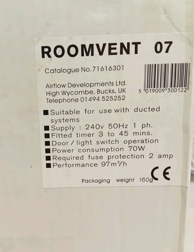 Airflow roomvent 71616301 - airflow,