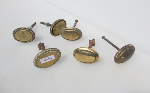 Vintage brass door knocker - brass,