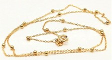 9CT GOLD CHAIN 18 inch FLAT