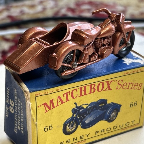 Matchbox lesney 66 harley - matchbox, #