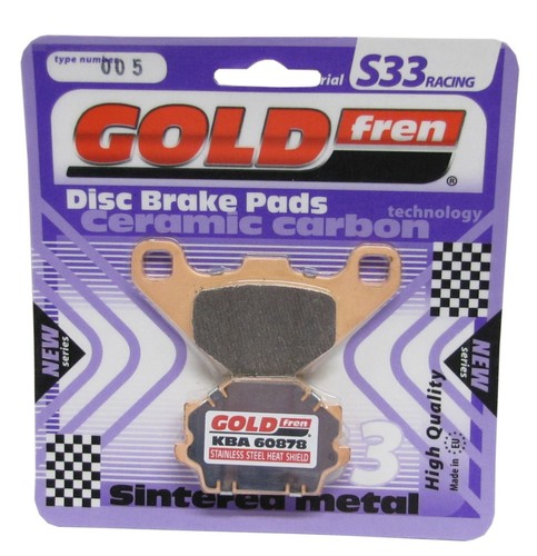 Goldfren brake pads rear - rear, for
