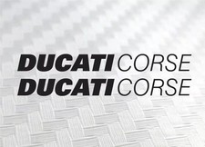 DUCATI CORSE Decals / Stickers Motorbike Racing Motorcycle Tank Fairing 300mm