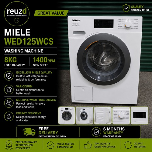 Refurbished miele wed125wcs - refurbished,