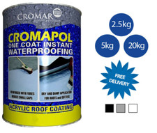 Cromapol | Acrylic Roof Coat | Roof Paint | Roof Sealant