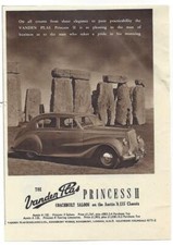 Old Advertisment For Vanden