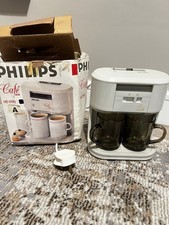 PHILIPS HD 5190 TEA FOR TWO VINTAGE HOT DRINK TEAS-MADE BOXED - REPLACEMENT CUPS