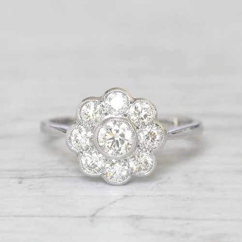Platinum diamond engagement - platinum,