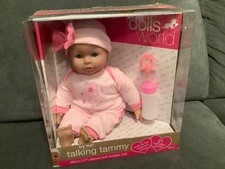 Dolls World TALKING TAMMY DOLL (38cm) Age 18m+ READ DESCRIPTION