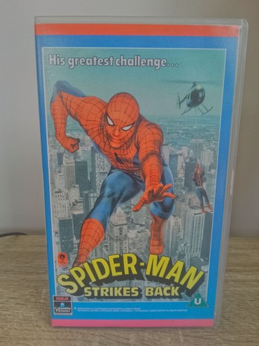 Spiderman strikes back vhs - strikes,