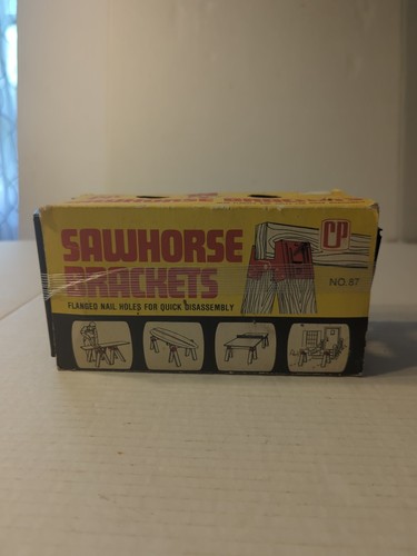 Vintage pair saw horse - vintage,
