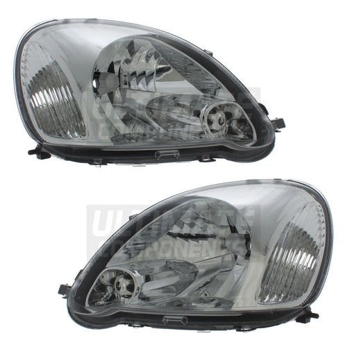 Headlights fits toyota yaris - headlights,