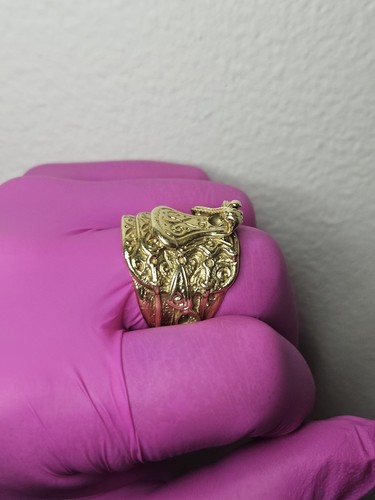 Heavy solid 9ct - solid, gold