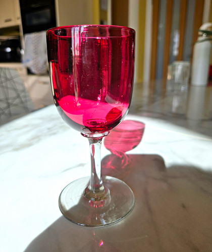 Victorian cranberry glass - victorian,