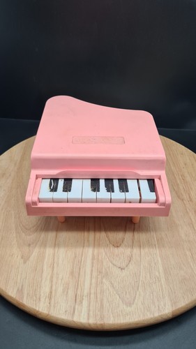 Vintage toy pink plastic - plastic, mini