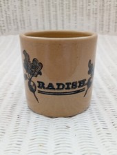 VINTAGE CERAMIC RADISH POT BY PEARSONS CHESTERFIELD